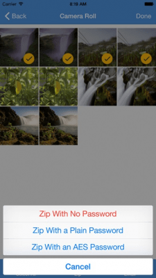 Скриншот приложения iZip Pro - №2
