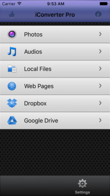 Скриншот приложения iConverter Pro - №5