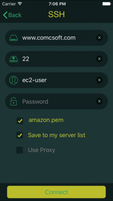 Скриншот приложения iTerminal Pro - №4