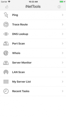 Скриншот приложения iNetTools Pro - №5
