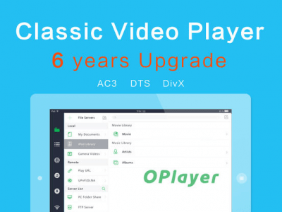 Скриншот приложения OPlayerHD Lite - №3