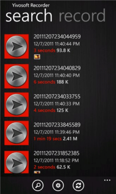 Скриншот приложения Yivosoft Recorder - №6