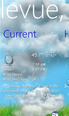 Скриншот приложения Weather Clock - №7