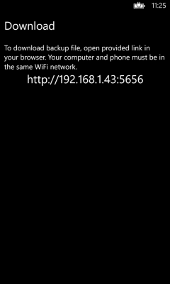 Скриншот приложения Contacts Backup - №3