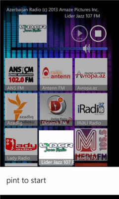 Скриншот приложения Azerbaijan Radio - №7