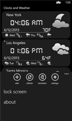 Скриншот приложения Clocks and Weather - №5