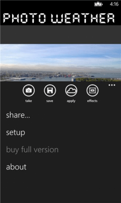 Скриншот приложения Photo Weather - №4
