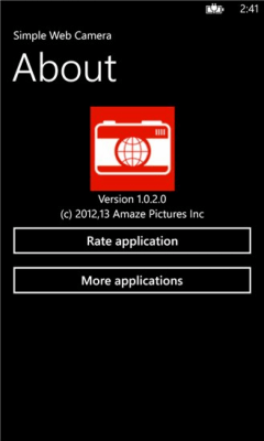 Скриншот приложения Simple Web Camera - №3