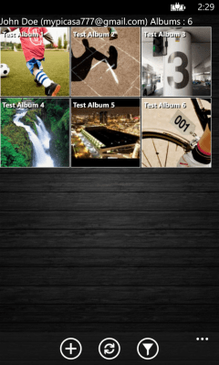 Скриншот приложения My Picasa - №6