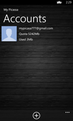 Скриншот приложения My Picasa - №7