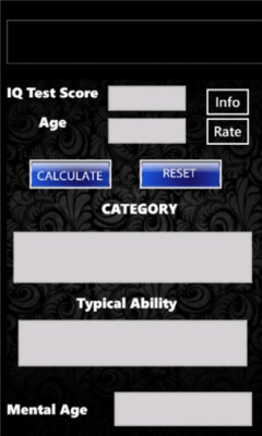 Скриншот приложения IQ Test Calculator - №2