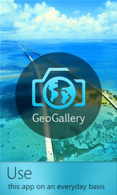 Скриншот приложения GeoGallery - №1