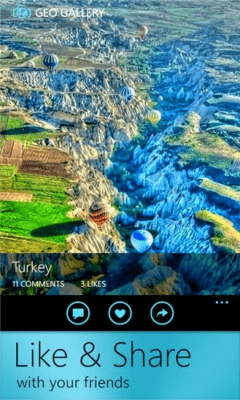 Скриншот приложения GeoGallery - №5