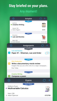 Скриншот приложения iStudiez Pro - №9