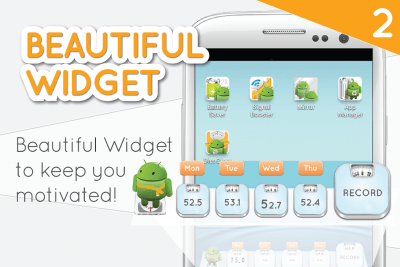 Скриншот приложения Diet Weight Diary - Lose 2X! - №9