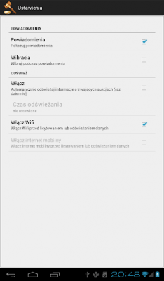 Скриншот приложения Купи дешевле на Aukro, Молотке - №6