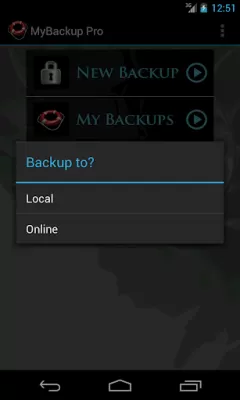 Скриншот приложения My Backup Root - №6