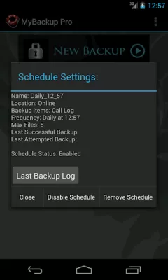 Скриншот приложения My Backup Root - №9