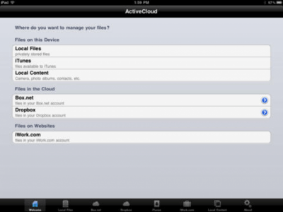 Скриншот приложения ActiveCloud Lite - №5