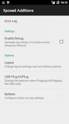 Скриншот приложения Xposed Additions - №3