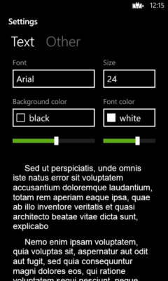 Скриншот приложения Coffee Reader - №5