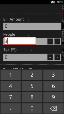 Скриншот приложения MyTipCalculator - №2