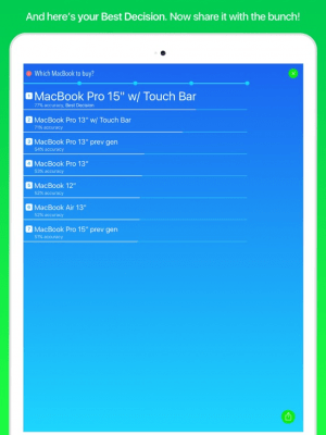 Скриншот приложения Best Decision - №7