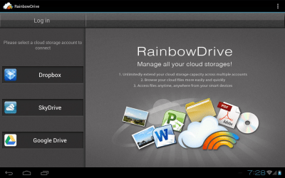 Скриншот приложения RainbowDrive - №2
