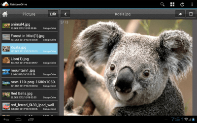 Скриншот приложения RainbowDrive - №6