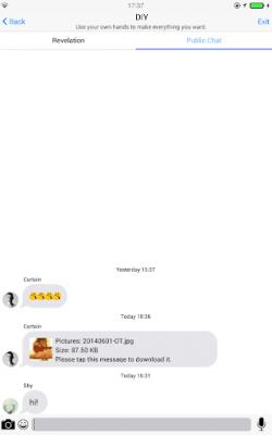 Скриншот приложения Espier PrivChat - №5