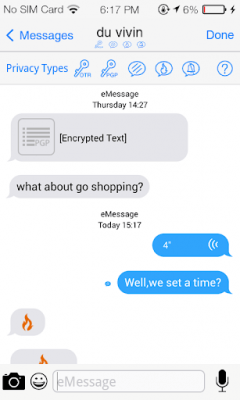 Скриншот приложения Espier PrivChat - №8