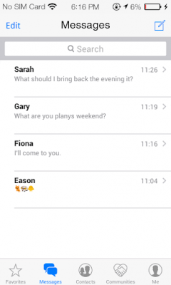 Скриншот приложения Espier PrivChat - №9