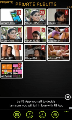 Скриншот приложения PRIVATE lite - №3