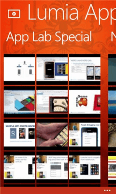 Скриншот приложения Lumia App Lab - №1