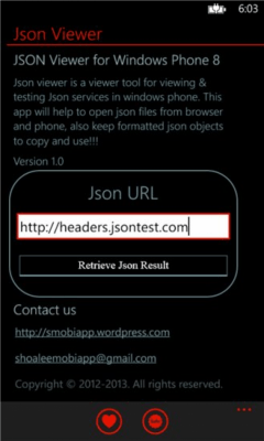 Скриншот приложения Json Viewer - №1