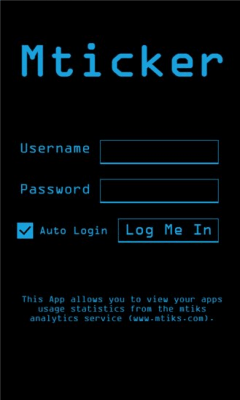 Скриншот приложения Mticker - №3
