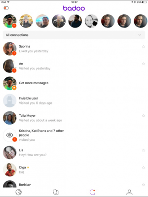 Скриншот приложения Badoo премиум - №7