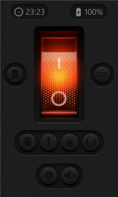 Скриншот приложения Flashlight One - №3