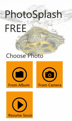 Скриншот приложения PhotoSplash FREE - №2