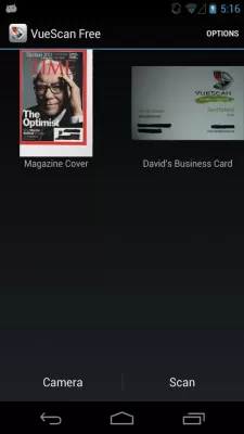 Скриншот приложения VueScan Mobile Free для Android - №1