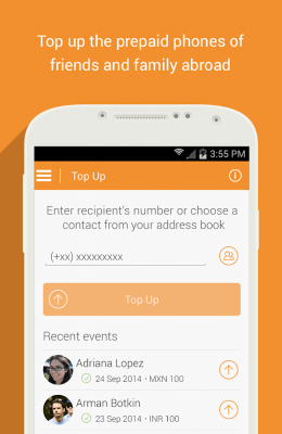 Скриншот приложения Sendly: Credit your loved ones - №5