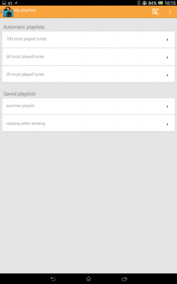 Скриншот приложения Music Folder Player (original) - №14