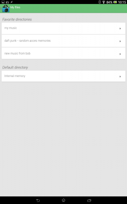 Скриншот приложения Music Folder Player (original) - №15