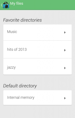 Скриншот приложения Music Folder Player (original) - №17