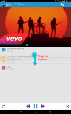 Скриншот приложения Music Folder Player (original) - №18