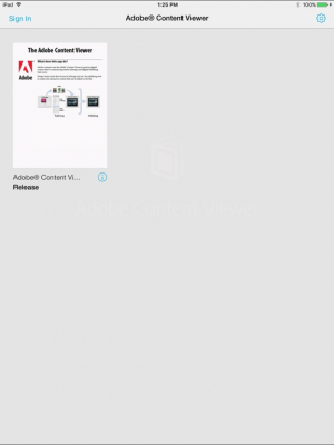 Скриншот приложения Adobe Content Viewer - №2