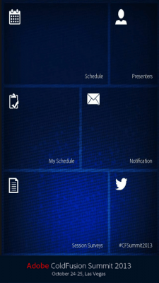 Скриншот приложения CFSummit2013 - №1