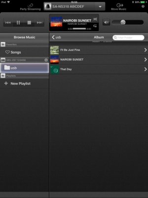 Скриншот приложения Network Audio Remote - №2