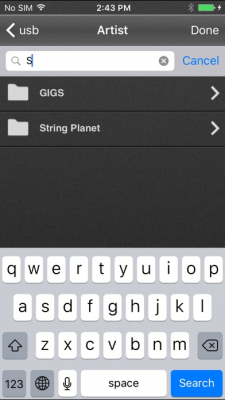 Скриншот приложения Network Audio Remote - №5