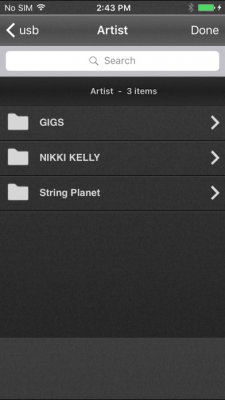 Скриншот приложения Network Audio Remote - №7